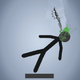 火柴人扔剑决斗